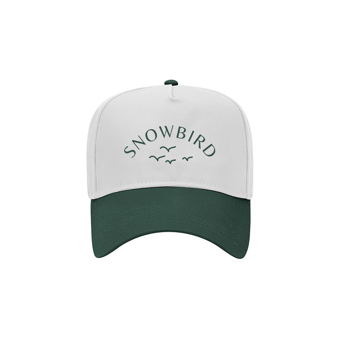 Snowbird Green & White